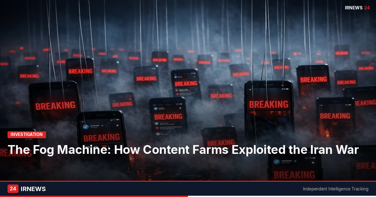 The Fog Machine — IRNEWS Investigation